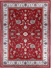 Dazzle Traditional Red Rug