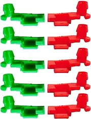 Gekufa 88981030 Tailgate Handle Rod Clip Left & Right Rod Retainer Clips Fit for 1999-2007 Chevy Silverado GMC Sierra, Replace 88981031 (5 Pairs)