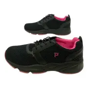 Propet Stability X Walking Shoe Black/Berry US Women's 10.5 M(B)