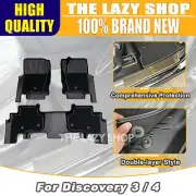 5D TPE Floor Mats for Discovery 3 4 2004-2017 Car Mat Door Sill Covered & Carpet (for: Land Rover)