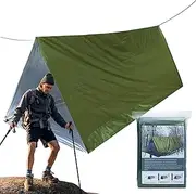 Survival Tent - 2-Person Outdoor Camping Tent | Lightweight Windproof Waterproof Lifesaving Gear Tarp Sleeping Bag Thermal Sack Blanket for Camping Hiking