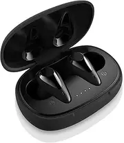 Wireless Bluetooth Earbuds - August EP810 - Bluetooth 5.0 True Wireless Stereo Headphones Touch Control Earbuds with Built in Mic, Immersive Stereo Sound, USB-C Charge for Android iPhone (Black)