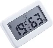 BIUDECO 1Pc Digital Temperature and Humidity with LCD Display and Alarm Clock Low Power Consumption Accurate Readings for Home Bedroom and Student Use