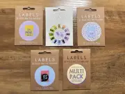 5 - New 8 Packs of Kylie and the Machine Woven Sew-In Labels