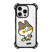 iPhone 16 Pro Bounce Case MagSafe Compatible Head in the Clouds Kitty