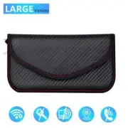 Signal Blocking Bag Mobile Phone RF Signal Blocker Car Key Faraday Bag Anti-Radi