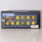 Mega Fun Moody Marbles Emoji Series 1 in Box Display Stand included New Mexico