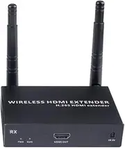 EXVIST 4K Basic HDMI Wireless Extender 1x Receiver Only, Up to 656ft, IR Support, Suitable for Transmitting Video from Laptop, PC, YouTube, PS4 to HDTV or Projector etc.