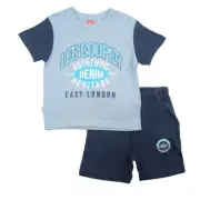 Boy Set Lee Cooper No. 5. Color Bleu. for Child Of 4 To 14 Years