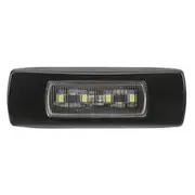 Narva 9-33V LED Front End Outline Marker White With 0.5M Cable Black Cover - 96812B