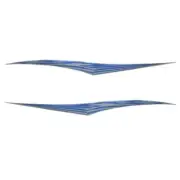 Blue Wave Boat Decal P396754 SW | 73 1/8 x 5 1/2 Inch U25761-01 (2PC)