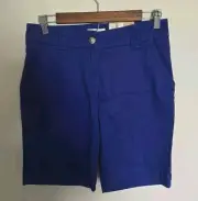 Magellan Outdoors Blue Bermuda Shorts Size 2 New with Tags