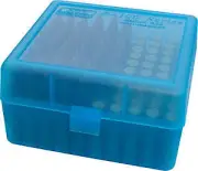 MTM CASE-GARD - 100 RD MED RIFLE BLUE