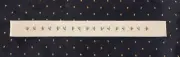 Metallic Fleur de Lis Belt (640) Needlepoint Canvas