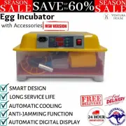 Electric 24 Egg Incubator + Accessories Hatching Eggs Farm Chicken Quail Duck AU