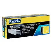 5000PK Rapid 13/10mm Staples Refills Galvanised Finewire For Tacker Stapler Gun