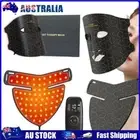 AU Red Light Therapy Mask 3 Brightness Infrared LED Mask Waterproof for Neck Bea