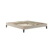 Slimline Bed Frame French Beige King