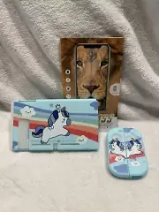 Cute Protective Case for Switch Cute Unicorn Cover Screen Protector