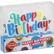 Dollar Sweets Happy Birthday Candle each