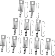 Cable Management Clips 20pcs Set Aluminum Roof Hooks Clips Ceiling Hooks Kit