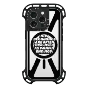 iPhone 16 Pro Ultra Bounce Case MagSafe Compatible New Beginnings iPhone Case by Quotes by Christie