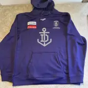 Fremantle Freo Dockers AFL Hooded Jumper 2XL Sekem On Field New With Tags