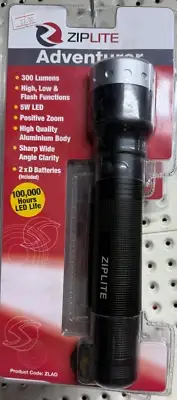 PRO LED 2 Cell C Flashlight Torch Black 192 Lumens