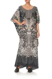 ROUND NECK KAFTAN DUST HER OFF