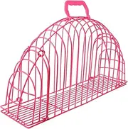 ORFOFE Cat Bathing Cage Pet Supply Scratch-Resistant Portable Pet Grooming Shower Cage