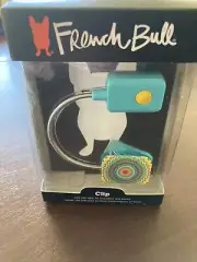 French Bull LED Clip Light For E-Readers & Books Colorful Groovy Psychedelic~NIP