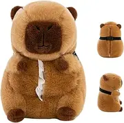 Capybara Tissue Holder | Car Tissue Boxes | Napkin Car Tissue Holder | Adorable Cute Capybara Tissue Holder | Compact Capybara Tissue Holder | Portable Car Tissue Box Holder for Home & Car