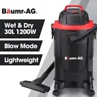 BAUMR-AG 30L Wet and Dry Vacuum Cleaner Blower Car Home Carpet Shop Portable Vac