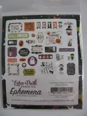 Echo Park I LOVE HALLOWEEN Die Cut 33 Pieces NIP