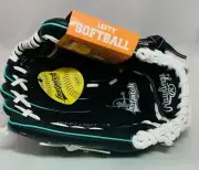 Rawlings 11.5 Left Hand throw Softball Glove Girls Fastpitch Sport Black/Teal
