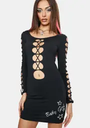 [Current Mood] Just Jealousy Cut-Out Dress