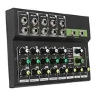 MIX5210FX 10 Channel Effects Mixer Sound Console Compact Sound Studio Mixer EO