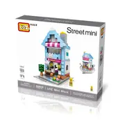 LOZ Mini Street Series Sweets Shop Mini Building Blocks (346 Pcs)