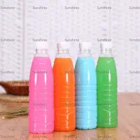 在飛比找Yahoo!奇摩拍賣優惠-[sunlingt]熱銷#500ml塑料瓶透明PET樣品液體