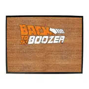 Back To The Boozer Alcohol - Funny Novelty Doormat Man Cave Floor mat