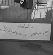 Diagram Thurles Junction Co Tipperary Ireland Railway OLD PHOTO