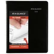 AT-A-GLANCE DayMinder Executive 2024 Weekly Monthly Planner with Notes Black