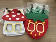 Cute Rabbit/Guinea Pig Hang-up Hay Bag Feeder Small Pet Storage Pouch Slow Eat