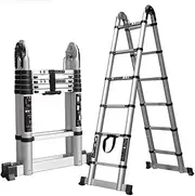 Telescopic Ladder Telescopic Ladders Multi-Purpose Extendable Ladder Telescopic Ladder Multi-Purpose Aluminium Telescoping Ladder Extension Extend Portable Ladder Foldable Ladder