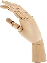 MAGICLULU Creative Wooden Hand Model for Sketching and Drawing Flexible Joints for and Home Decor for Artists and Designers
