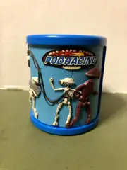 STAR WARS Blue Cup or Cozy Pod Racing on Tatooine Texture Relief JAY FRANCO