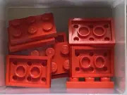 LEGO Parts - Red Plate 2 x 3 - No 3021 - QTY 10