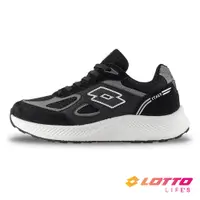 在飛比找PChome24h購物優惠-【LOTTO 義大利】男 TITAN 經典跑鞋(黑/白)