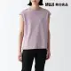 【MUJI 無印良品】女棉混涼感法式袖T恤(共4色)