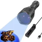 LUMENSHOOTER S3 365nm UV Flashlight with 3 LEDs Powerful Blacklight Flashligh...